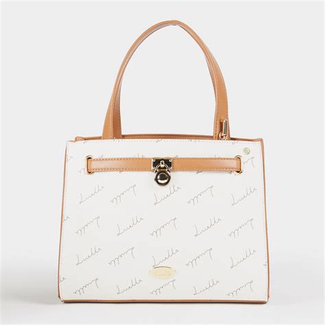 Luella Monogram Print Mini Tote Bag