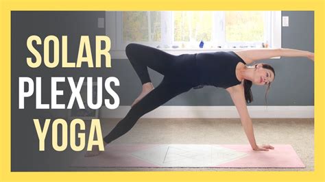 Solar Plexus Chakra Flow - 45 min Manipura Yoga for POWER - YouTube