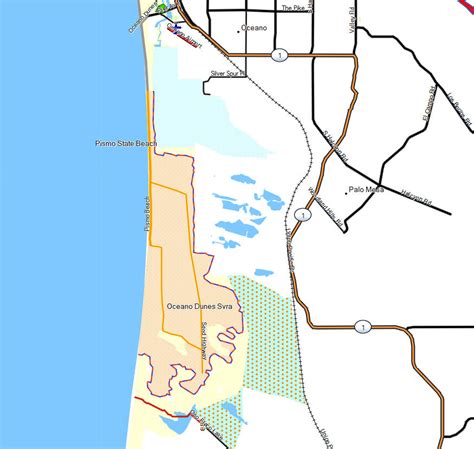 Oceano Dunes SVRA - California Trail Map