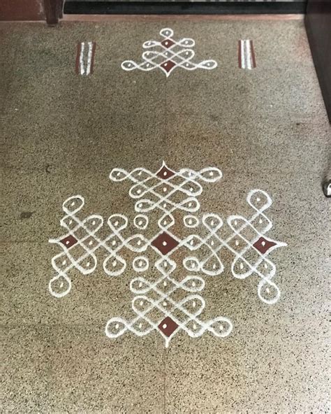 Pin by Anitha naveen Naveen kumar on dot rangoli | Small rangoli design, Simple rangoli designs ...