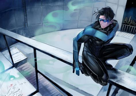 Captured Heroes » Nightwing Art