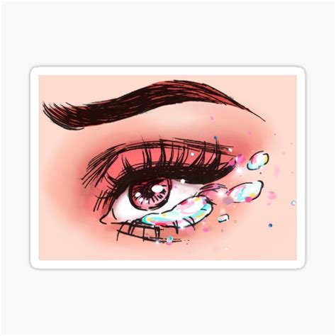 Teary Eye Stickers | Redbubble