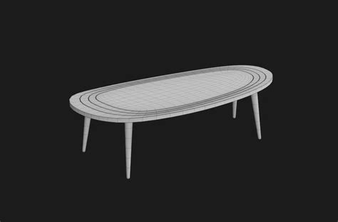 coffee table decor 3D model | CGTrader