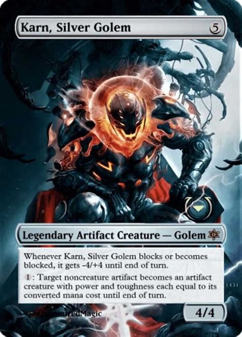 Karn, Silver Golem | Magic The Gathering Proxy Cards