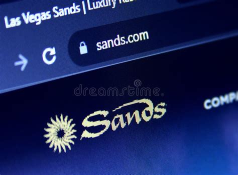 Las Vegas Sands Company Logo Editorial Photography - Image of phone, property: 298208622