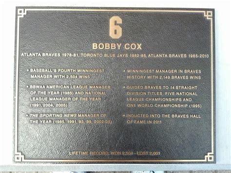 Bobby Cox Quotes. QuotesGram