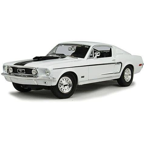 Buy Maisto Ford Mustang GT Cobra Jet Model Car with Suspension 1:18 Scale Moving Doors and ...