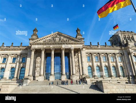 View on Bundestag building. Berlin Stock Photo - Alamy