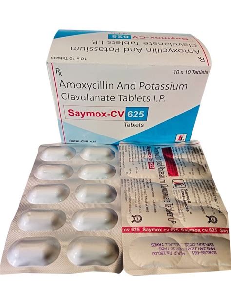 Amoxycillin & Potassium Clavulanate Tablets at Rs 180/strip | Pharmaceutical Tablets in Meerut ...