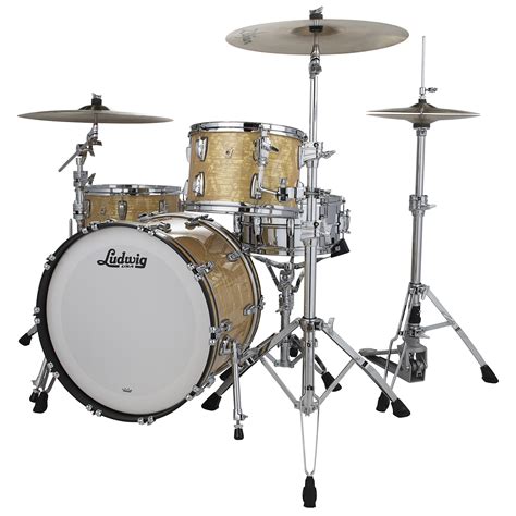 Ludwig Classic Maple Downbeat Aged Onyx « Drum Kit