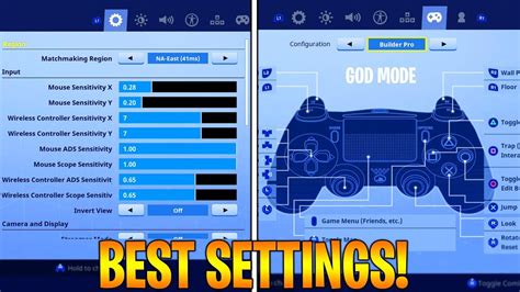 BEST FORTNITE CONSOLE SETTINGS PS4/XBOX SEASON 5! FORTNITE BEST CONSOLE ...