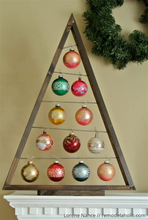 Remodelaholic | DIY Ornament Display Tree