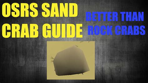 OSRS Sand Crabs guide - YouTube