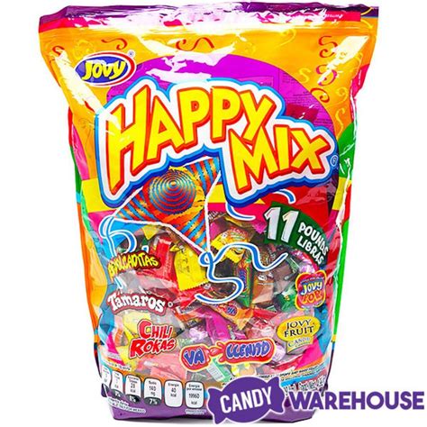 Jovy Happy Pinata Candy Mix: 11LB Bag | Candy mix, Hard candy lollipops ...