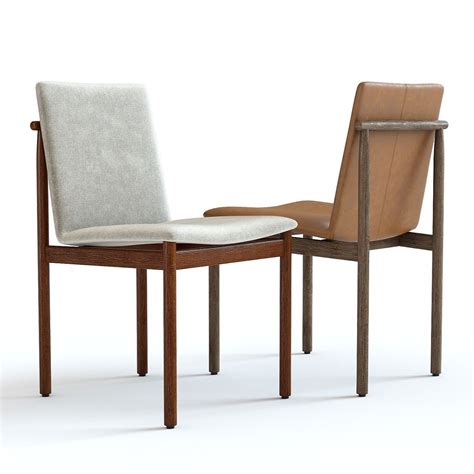 West Elm Framework Dining Chair 3D model | CGTrader