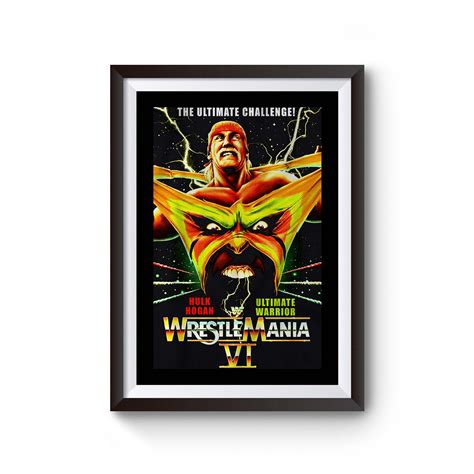 Wrestlemania 2018 Poster