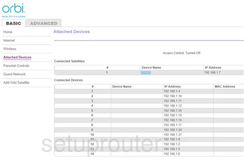 All Screenshots for the Netgear Orbi RBR50