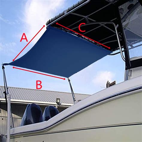 MAJOR BIMINI T-TOP Fishing Boat Tower Rack Centre Sun Shade, t-top fishing boat tower