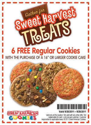 Great American Cookie Company Brownie and Cookie Coupons | AL.com