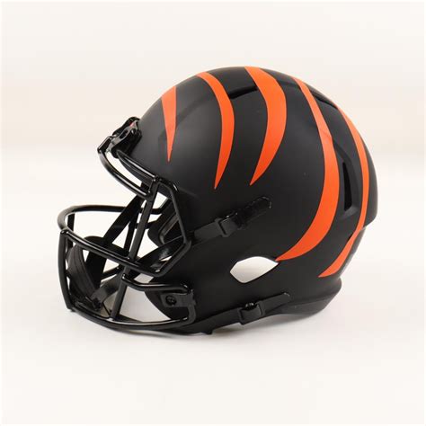 Joe Burrow Signed Bengals Full-Size Eclipse Alternate Speed Helmet ...