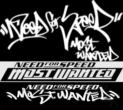 Nfs Most Wanted Logo Font