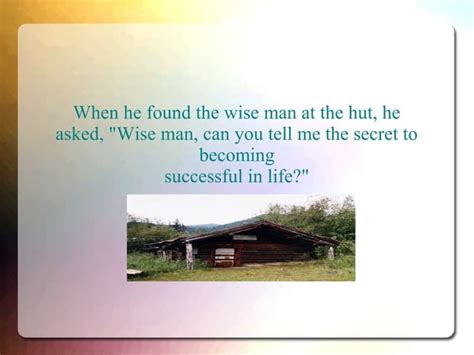 This Story is Called The "Secret of Success!" | PPT