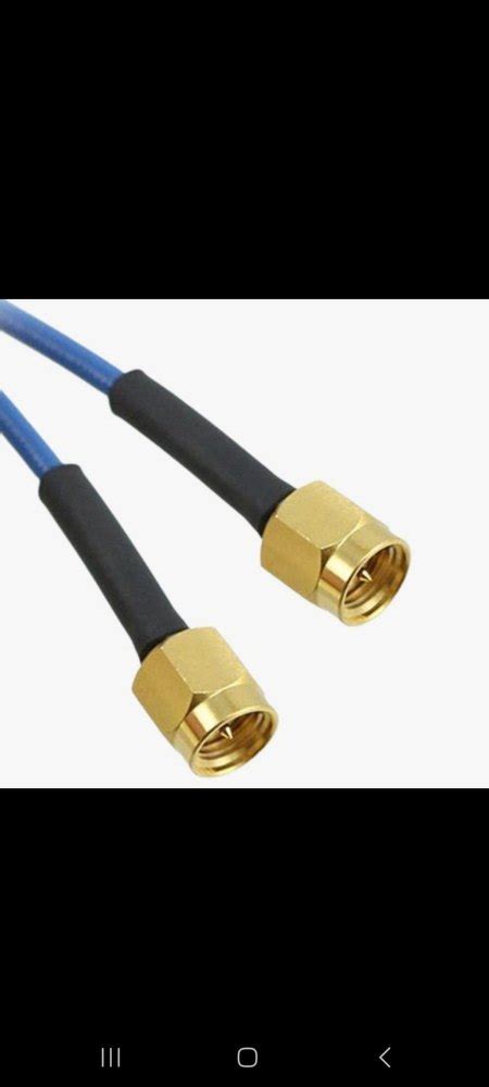 Shielding Type: Shielded Rf Coaxial Cables, For Networking, Cable Size ...