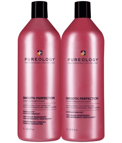 Smooth Perfection Anti-Frizz Shampoo & Conditioner Liter - Pureology