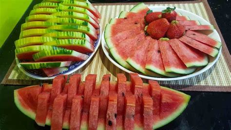 Cách bổ dưa hấu đơn giản, đẹp mắt | How to make watermelon beautiful ...