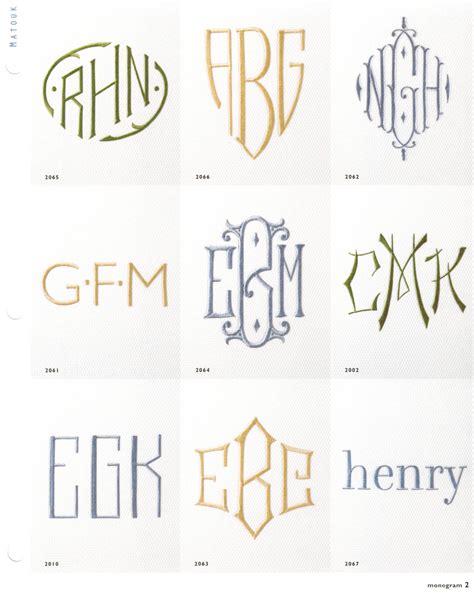 Matouk Monogram Style Options | Aiko Luxury Linens