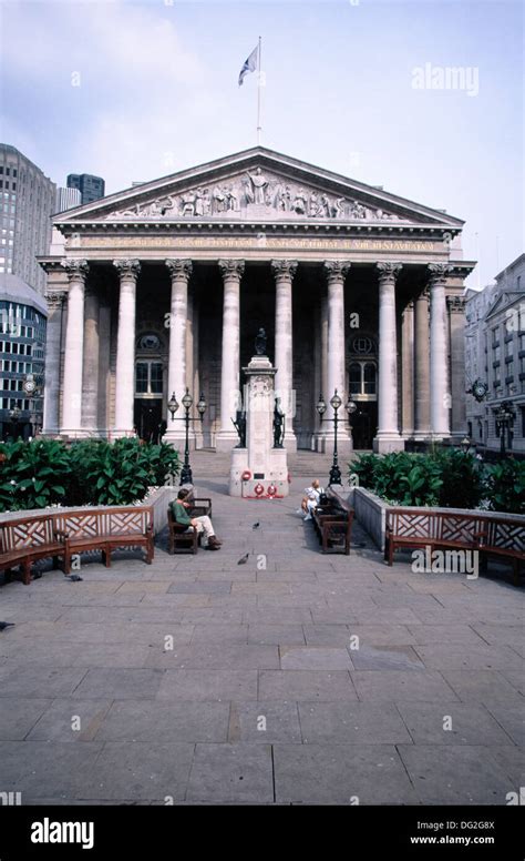 Stock Exchange building. London. England Stock Photo - Alamy