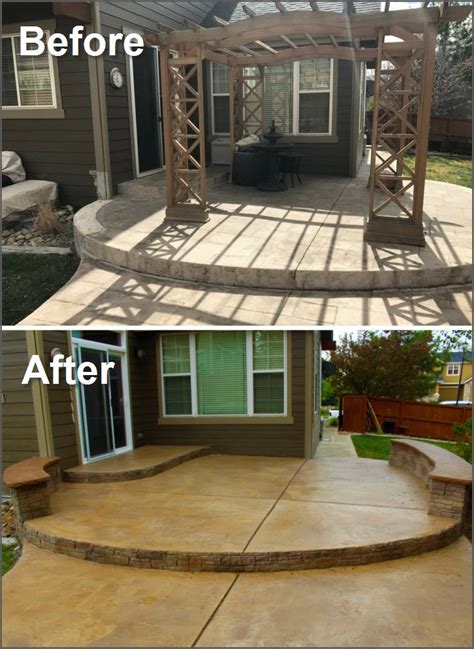 Wow-Factor Before-and-After Decorative Concrete Transformations | Concrete Craft