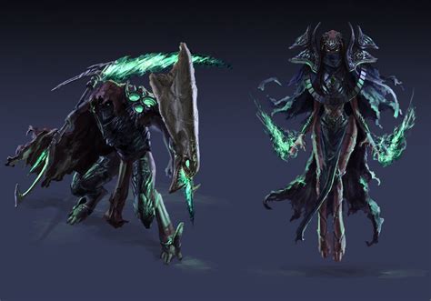 Protoss DT Hero and Dark High Templar by Phill-Art on DeviantArt