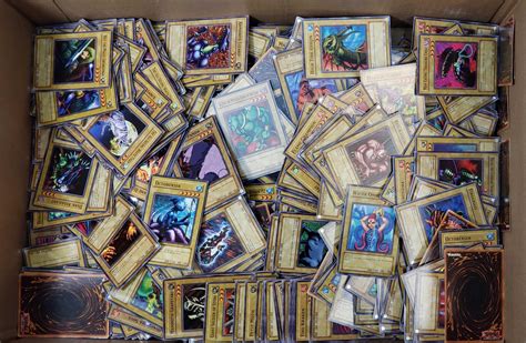 Lot - 1996 Yu-Gi-Oh Trading Card Game Cards