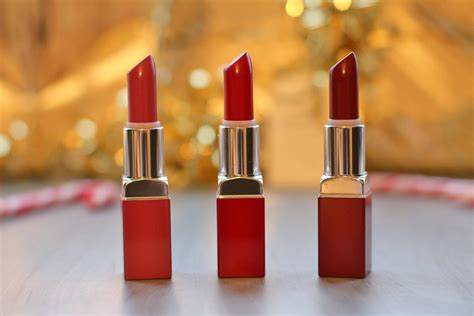 Perfect Christmas Red: Clinique Colour Pop Lipsticks