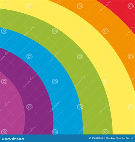 Background Design with Rainbow Spectrum Stock Vector - Illustration of template, clipart: 100886030