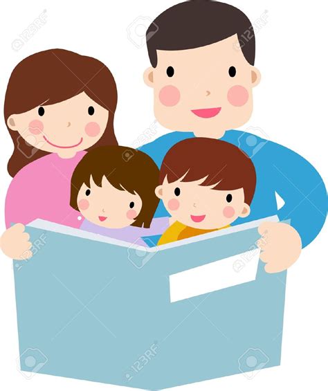 Child reading parents reading with children clipart clipartfest ...