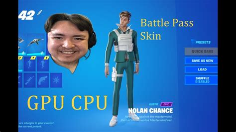 Nolan Chance Skin Gameplay Fortnite - YouTube