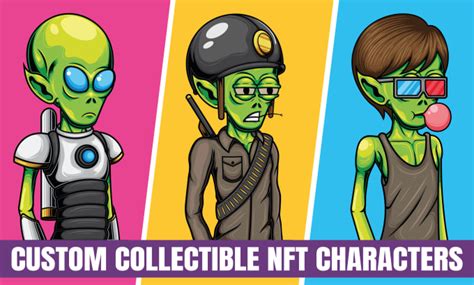 Design original custom collectible nft cartoon characters by ...