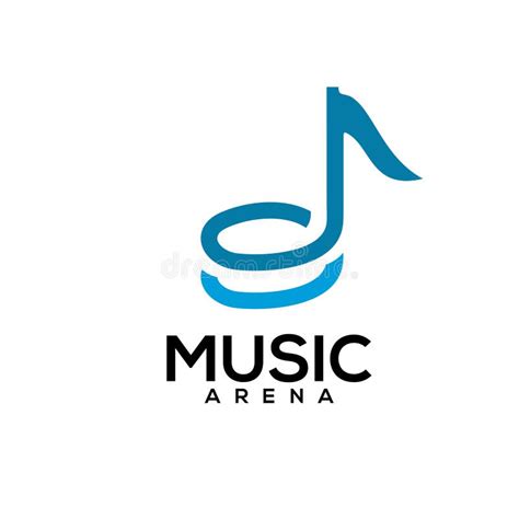 Vector Based Logo Design of Concert Hall or Music Festival Stock Vector ...