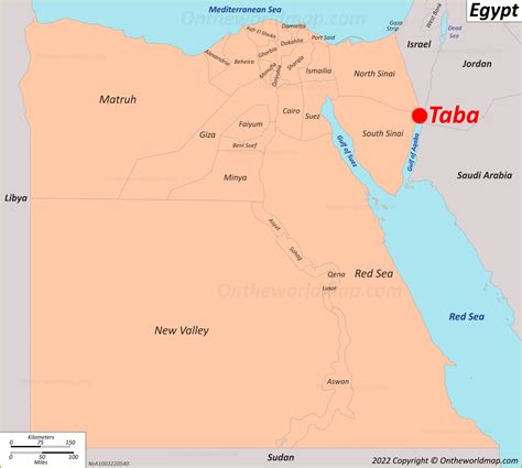 Taba Map | Egypt | Discover Taba with Detailed Maps