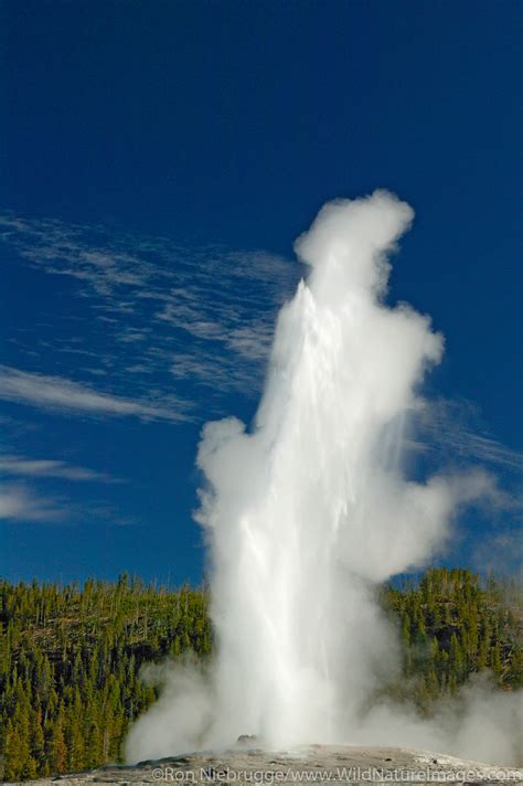 Old Faithful Geyser | Yellowstone National Park, Wyoming. | Photos by ...