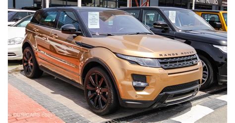 Land Rover Range Rover Evoque for sale: AED 148,000. Gold, 2014