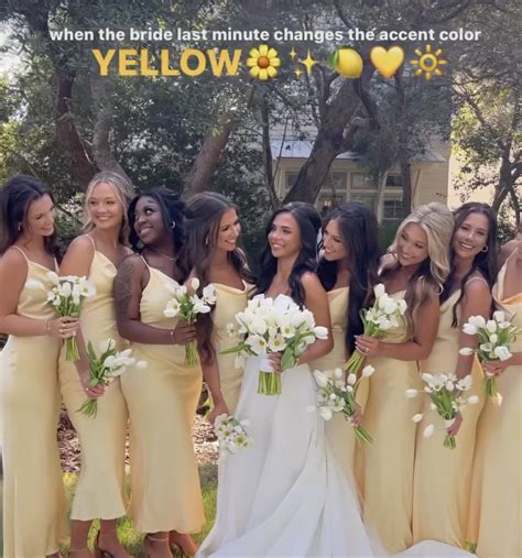 Please help me find this pale yellow bridesmaid dress!!! : r/weddingdress