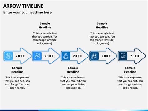 Arrow Timeline PowerPoint and Google Slides Template - PPT Slides