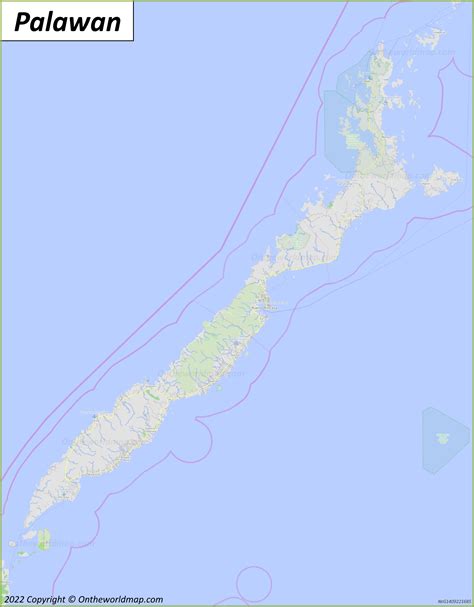 Palawan Island Map | Philippines | Discover Palawan Island with Detailed Maps