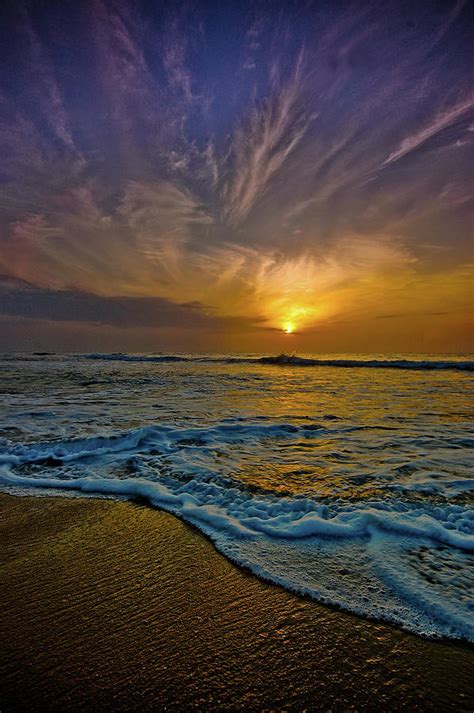 Mahabalipuram Beach Sunrise Photograph by Nilmoni Ghosh Photography ...