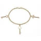 H Samuel Gold Charm Bracelet - Compare Prices at Foundem