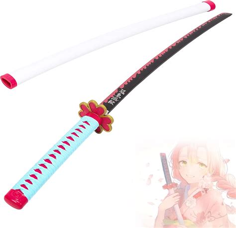 Demon Slayer Love-Hashira Mitsuri Kanroji 76/104cm Wooden Sword Cosplay ...