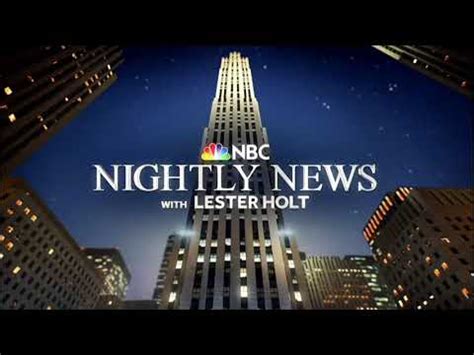 NBC Nightly News opening theme (February 11, 2015-present) - YouTube